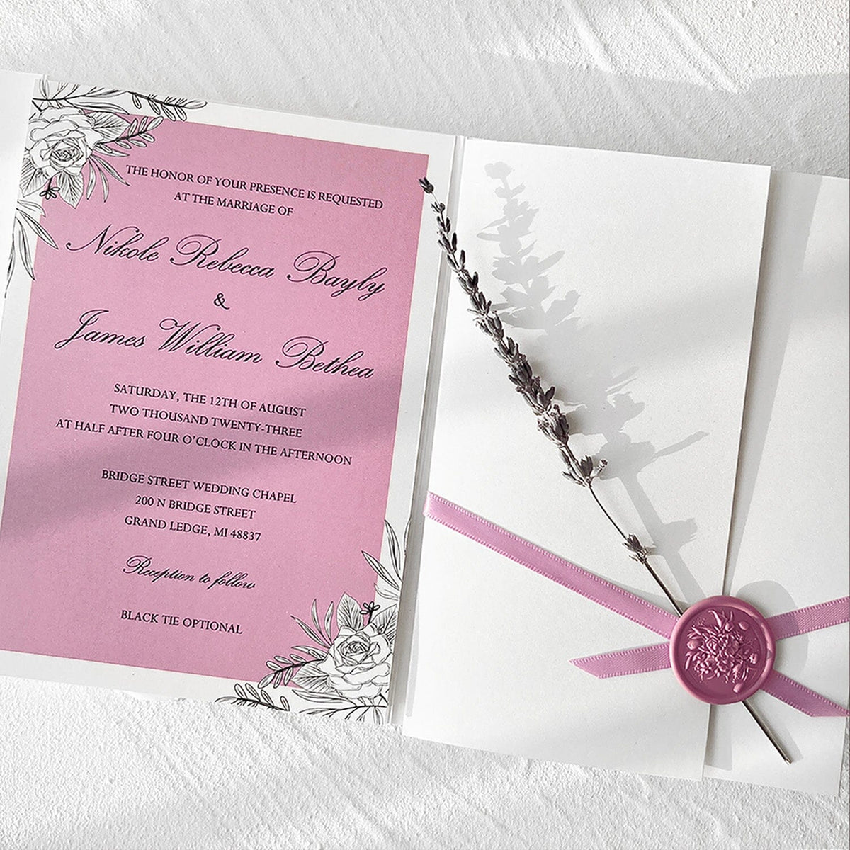 Stunning wedding invitations, Luxury Gold wedding invitation Set, Elegant Wedding  Invitation Suite, Luxury wedding Card, Golden deckled edge paper wedding  Invitess